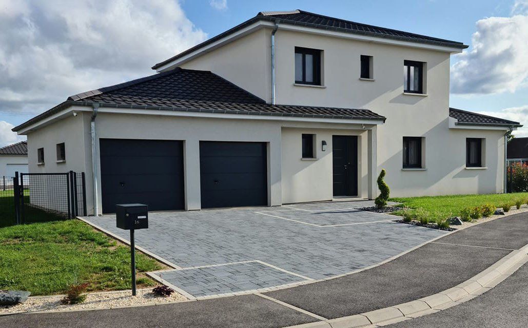 Maison neuve réalisée à Mathieu