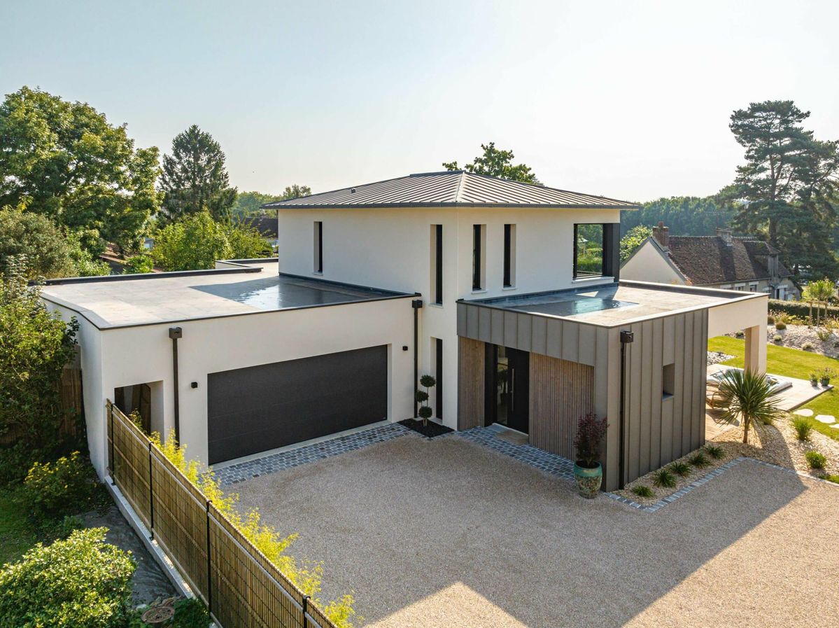 Maison neuve réalisée à Douvres-la-Délivrande